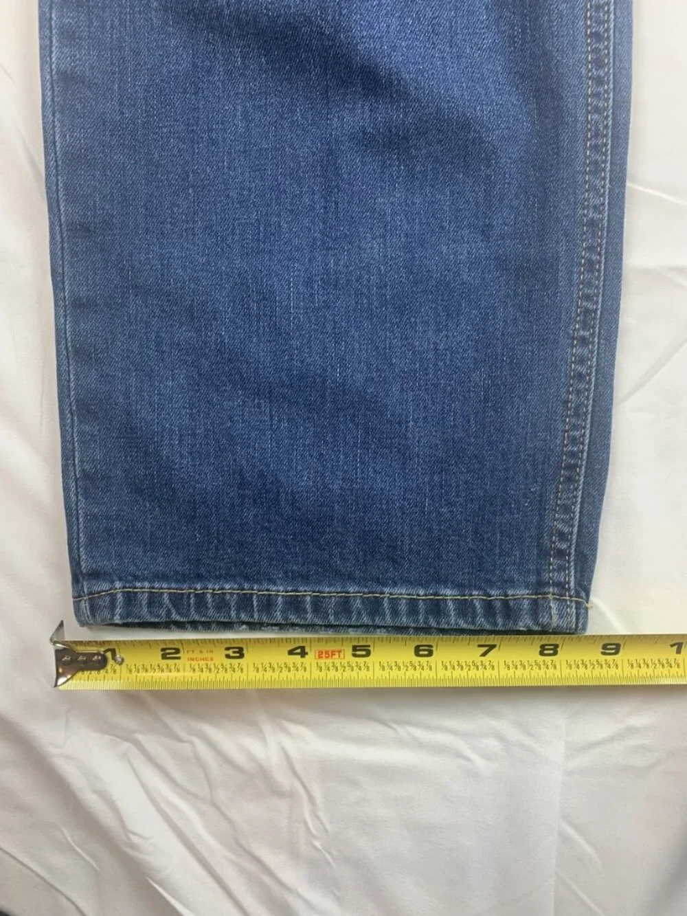 Levis 541 Athletic Taper Mens Jeans W42 L32 Medium Blue Wash Zip Fly Denim